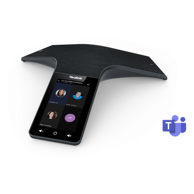 Teléfono de Conferencias IP / 12+1 Micrófonos / Cancelación de Ruido 360° / Alcance 6 m (19.7 ft) / Pantalla Táctil 5' / Wi-Fi Dual | SIERRA STORE