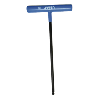 Llave Hexagonal Tipo T / Punta de Bola 8 mm / Longitud 9' (27.4 cm) / Mango Ergonómico Antideslizante / Acero | SIERRA STORE