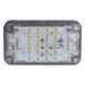 Luz de Advertencia LED / 7x4" / 66 LED / 12 VCC / 1 A / 10 Patrones de Destello / Luz de Trabajo Integrada | SIERRA STORE