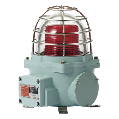 Baliza LED / 120 VAC / Rojo / IP66 / Aluminio / -40°C a +60°C / Certificaciones ATEX-IECEX | SIERRA STORE