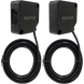ACCESSPRO XBS-25-MRF - Fotocelda Infrarroja / 12-24 VCC / Alcance 25 m (82 ft) / Contactos NC-NO / Emisor y Receptor / Acceso Vehicular | SIERRA STORE