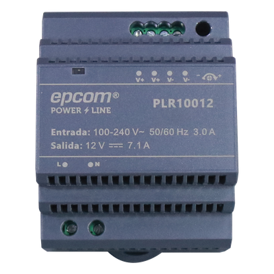 Fuente de alimentación / 12 Vcc / 7.1 A / 85.2 W / Entrada universal 100-240 Vca / -30°C a 70°C / 3.71 x 2.76 x 2.30 pulgadas | SIERRA STORE
