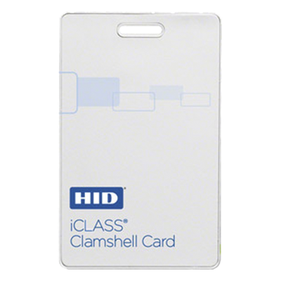 Tarjeta de Proximidad iClass / 26 Bits / Memoria 2K / Formato Clamshell Grueso / Programación Aleatoria | SIERRA STORE