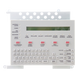 Teclado con Pantalla LCD / 80 Caracteres Retroiluminada / Teclado QWERTY Completo / 24 VCD / para Paneles de Detección de Incendio | SIERRA STORE