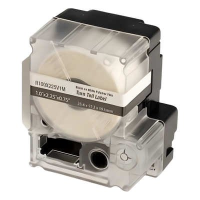 PANDUIT R100X225V1M - Casete de Etiquetas Autolaminadas / Rotación 360° / Cat 6 FTP y Cat 6a/10Gig / AWG 8-4 / 75 Unidades / 2.25 in | SIERRA STORE