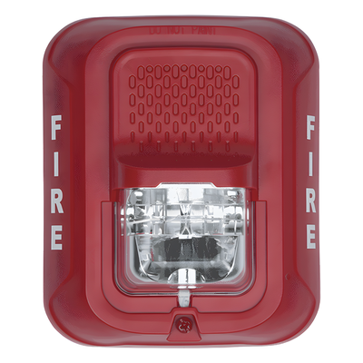 Estrobo de Pared Serie L / Candela Seleccionable 15-185 cd / 12-24 Vcd Automático / Flash 1 Hz / Compatible SpectrAlert | SIERRA STORE