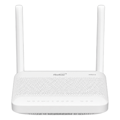 ONU GPON Wi-Fi 7 / BE3600 Dual Band / 1 Puerto 2.5GE + 3 Puertos GE / 1 POTS / 1 USB 2.0 / GPON Clase B+ | SIERRA STORE