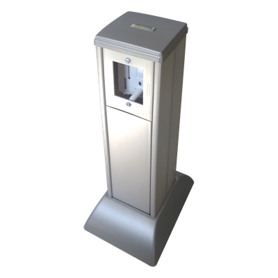 Mini columna color aluminio todo en uno, administre datos y energía (10000-02000) | SIERRA STORE
