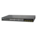 Switch Administrable L2+ / 24 Puertos Gigabit / 4 Puertos Combo SFP / Enrutamiento Estático L3 / Doble Fuente de Alimentación | SIERRA STORE