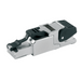 Conector Ethernet RJ-45 / Cat. 6A / Axial / Código T568A / AWG 22 / 10 Gbps / IP20 / -40°C a +85°C - WAGO