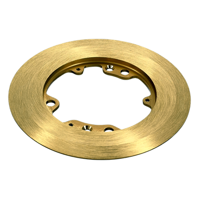 Tapa Redonda para Caja de Piso / Aluminio Cepillado / 6.25 in (158.8 mm) Diámetro. | SIERRA STORE