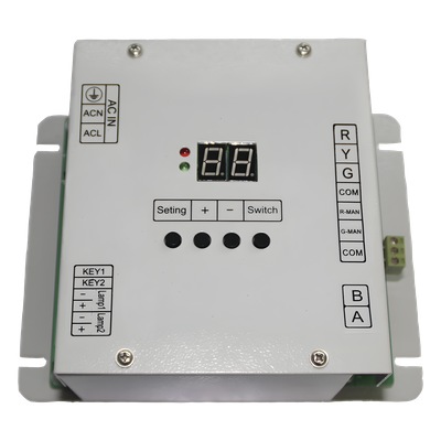 ACCESSPRO PROPEDPASS - Controlador de Tráfico Peatonal / 5 Salidas / 110 VCA / Gabinete con Montaje / Integración Alarma Acústica | SIERRA STORE