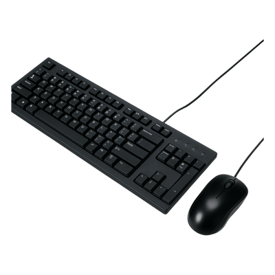 Kit Teclado y Mouse Inalámbrico / Diseño Ergonómico / Teclas Silenciosas / Control Multimedia / Sin Drivers | SIERRA STORE