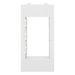Placa Adaptadora Modular / 1 a 6 Módulos / Piso Falso y Pavimento / 170 mm Base / Plástico de Ingeniería | SIERRA STORE