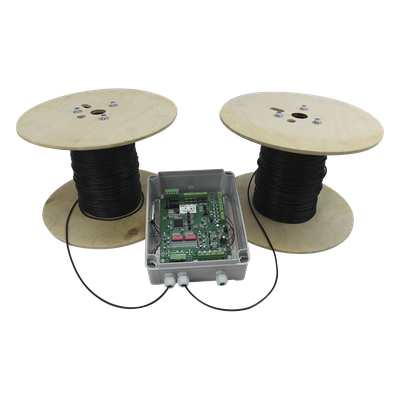 MICALERT Cable Sensor para Paredes, Rejas Rigidas o barandales / 2 zonas de 305 metros / 610 Metros de Protección Total | SIERRA STORE