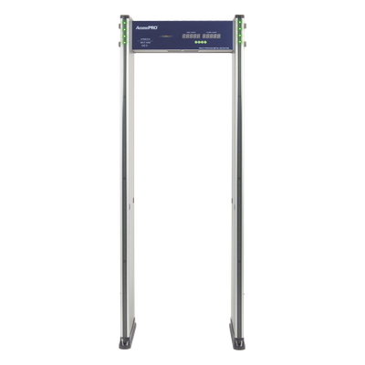 ACCESSPRO APMESC6 - Detector de metales de 6 zonas/ Uso en Interior/ Contador de alarmas y Personas | SIERRA STORE