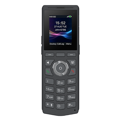 Teléfono DECT Inalámbrico / Pantalla a Color / Bluetooth 5.0 / 4 Cuentas SIP / Resistente a Caídas de 1.8 m (5.9 ft) / Batería 1900 mAh | SIERRA STORE