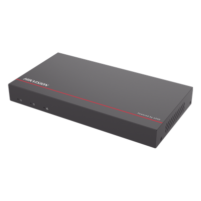 HIKVISION DS-E08NI-Q1/8P/1T - NVR IP / 4 Megapixel / 8 Canales / 8 Puertos PoE+ / eSSD 1 TB / AcuSense / Sin Ventilador | SIERRA STORE