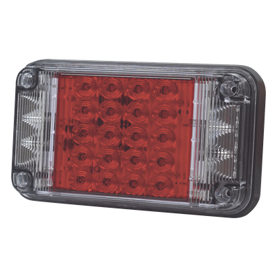 Luz de Advertencia LED / 66 LEDs / 7x4 Pulgadas / 12 VCC / 10 Patrones de Destello / Montaje Permanente | SIERRA STORE