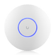 Access Point UniFi doble banda 802.11ax WiFi 6, 5 GHz (MU-MIMO 2x2 y OFDMA) y 2.4 GHz (MIMO 2x2) - UBIQUITI