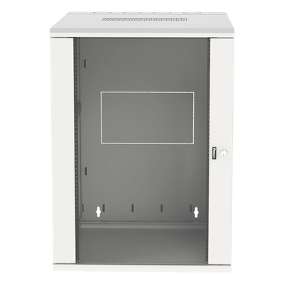 PANDUIT PZWMC1830WH - Gabinete de Montaje en Pared / 19in / 18 UR / 762mm (2.5 ft) Profundidad / Ventana de Seguridad / Blanco | SIERRA STORE