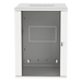 PANDUIT PZWMC1830WH - Gabinete de Montaje en Pared / 19in / 18 UR / 762mm (2.5 ft) Profundidad / Ventana de Seguridad / Blanco | SIERRA STORE