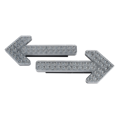 Flecha Directora de Tráfico LED / 24 Pulgadas / 240 LED / Color Ámbar / 35 Patrones de Destello / 12-24 VCC / -30°C a +50°C | SIERRA STORE