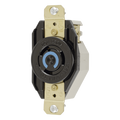 Receptáculo Industrial / Media Vuelta NEMA L6-20R / 20A 250V / 2 Polos 3 Hilos / Nylon Resistente / -40°C a 75°C | SIERRA STORE