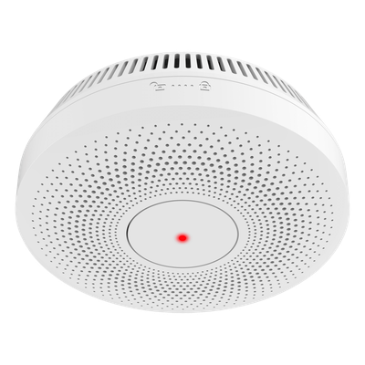 HIKVISION HF-S3E-R - Detector de Humo Interconectable / Doble Sensor de Luz / Alarma 85 dB / Batería Litio 10 Años / Interconexión 30 | SIERRA STORE