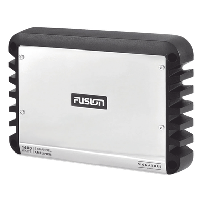 Amplificador náutico / 5 canales / 1600 W pico / Clase D / 4 altavoces + 1 subwoofer / 11.81' x 8.27' x 1.97' | SIERRA STORE