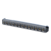Luz Auxiliar LED / 45 LEDs Tricolor Rojo/Azul/Blanco / 12-24 VDC / Lente Transparente / SAE / 11.42" / Halo Rojo Multifuncional | SIERRA STORE