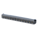 Luz Auxiliar LED / 45 LEDs Tricolor Rojo/Azul/Blanco / 12-24 VDC / Lente Transparente / SAE / 11.42" / Halo Rojo Multifuncional | SIERRA STORE