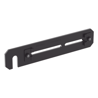PANDUIT FR6TRBE12 - Soporte de Montaje a Techo / Canaletas FiberRunner 4x4 y 6x4 / Varilla Roscada 1/2" / Acero Negro | SIERRA STORE