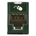 SIEMON U6A-H07NS - Jack / Cat6A UTP / Montaje Híbrido Plano-Angulado / Verde / Punch-Down 110 / RJ45 | SIERRA STORE