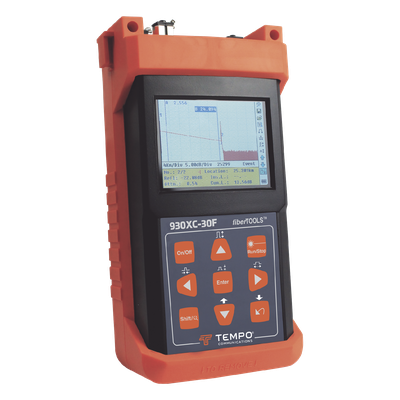 OTDR / 1310/1550/1625 nm / SC/APC / 38 dB Rango Dinámico / 8 Horas Batería / 12.8 ft (3.9 m) Prueba Fibra Viva | SIERRA STORE