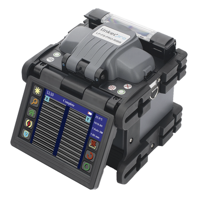 LINKEDPRO BY EPCOM LP-FS-PRO-RIBB - Fusionadora de Fibra Óptica / Ribbon 12 Hilos / Alineación por Núcleo / 6 Motores / Empalme 5 s / | SIERRA STORE