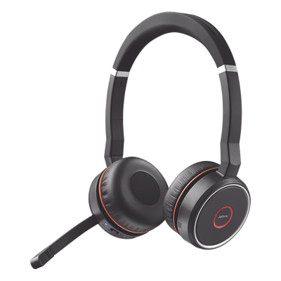 Diadema / Auricular Jabra Evolve 75 SE Stereo / Bluetooth + USB-A / Cancelación Activa de Ruido / Compatible UC (7599-848-109) | SIERRA STORE