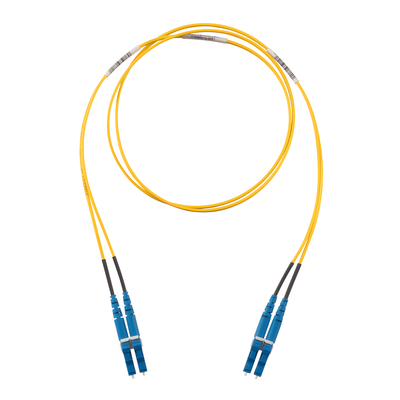 PANDUIT F92ELLNLNSNM001 - Jumper de Fibra Óptica Monomodo / OS2 9/125 / LC-LC Duplex / LSZH / 1 m (3.28 ft) / Amarillo | SIERRA STORE