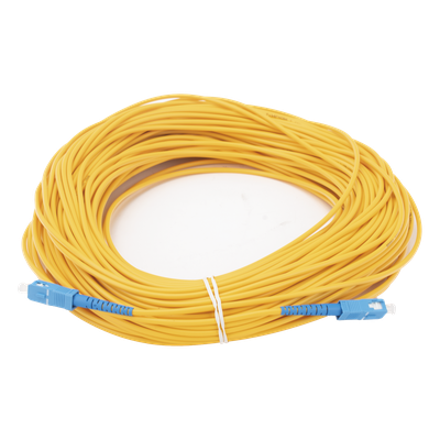 LINKEDPRO BY EPCOM LPSM3SCUSCUS50 - Jumper de Fibra Óptica / Monomodo OS2 G.652D / SC/UPC-SC/UPC / Simplex / 50 m (164.04 pies) / 3 mm | SIERRA STORE