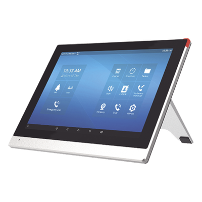Monitor IP/SIP para interior con Android, Wi-Fi, pantalla táctil de 10.1", audio de 2 vías, PoE, 8 interfaces de entrada de alarma. | SIERRA STORE