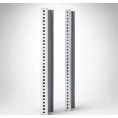 Ángulos de Rack ProTek / 19 UR / Agujeros Cuadrados / 33.25 in (845 mm) / Acero Dulce Galvanizado / Compatible Gabinetes 36 in | SIERRA STORE