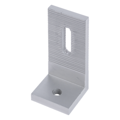Soporte L / Aluminio Anodizado / Montaje Paneles Solares / Concreto | SIERRA STORE