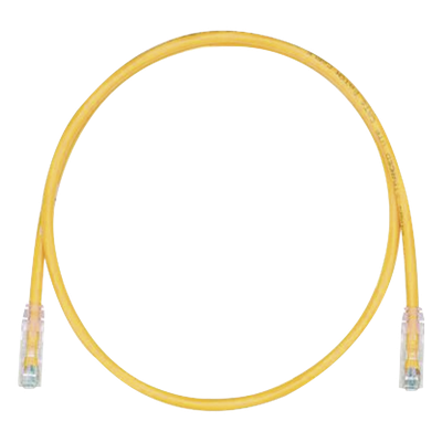 PANDUIT UTPSP7YLY - Cable de Parcheo UTP Cat6 / 24 AWG / CM / 2.13 m (7 ft) / Amarillo | SIERRA STORE