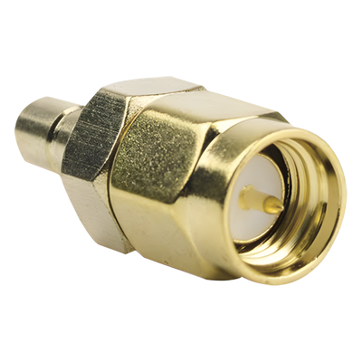 Adaptador Coaxial en Línea / SMA Macho a SMB Hembra / 0-4 GHz / 50 Ω / VSWR 1.35 | SIERRA STORE