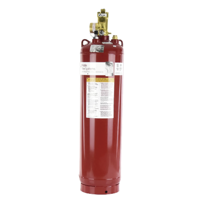 Cilindro con Válvula para Sistema de Agente Limpio / Capacidad 200 lb (90.7 kg) / Indicador de Nivel de Líquido / Acero con Pintura | SIERRA STORE