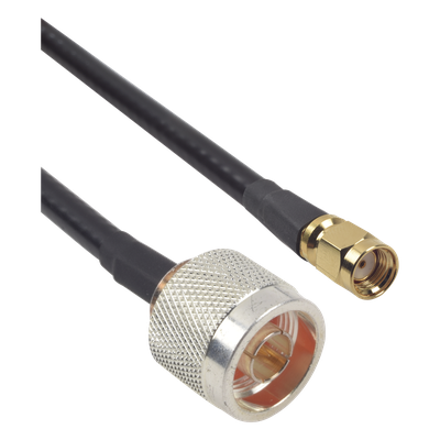 EPCOM INDUSTRIAL SN-240-SMAI-60 - Cable LMR-240 de 60 cm con conectores N Macho y SMA Macho Inverso | SIERRA STORE