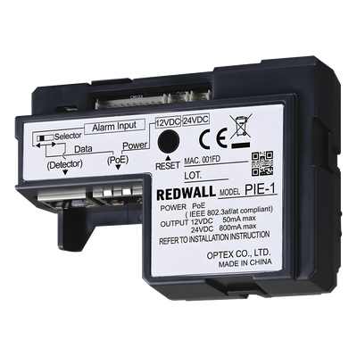 Codificador PoE IP / Conversión ASCII Redwall / 2x RJ45 Passthrough / -40 a +60°C / Caja Doble Grupo | SIERRA STORE