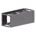 PANDUIT PR2HF4 - Organizador de Cables Horizontal / 19in / 4UR / Cubierta Magnética de Doble Bisagra / ABS / 1.33ft de Profundidad | SIERRA STORE