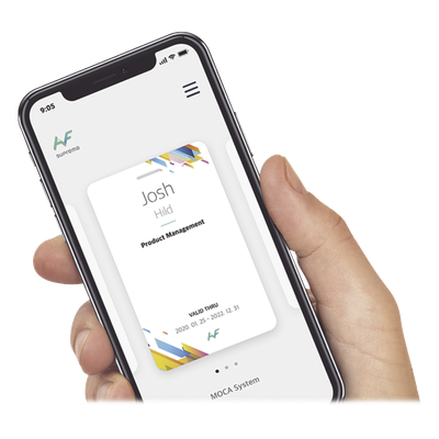 Tarjeta Virtual / Control de Acceso Móvil / Bluetooth / iOS y Android / Portal Web Airfob | SIERRA STORE