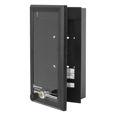 Caja de Montaje Remoto / Semi-Empotrada / Puerta Vidrio Ahumado con Cerradura / Bus EIA-485 4 Hilos / 1,828.8 m (6,000 ft) | SIERRA STORE